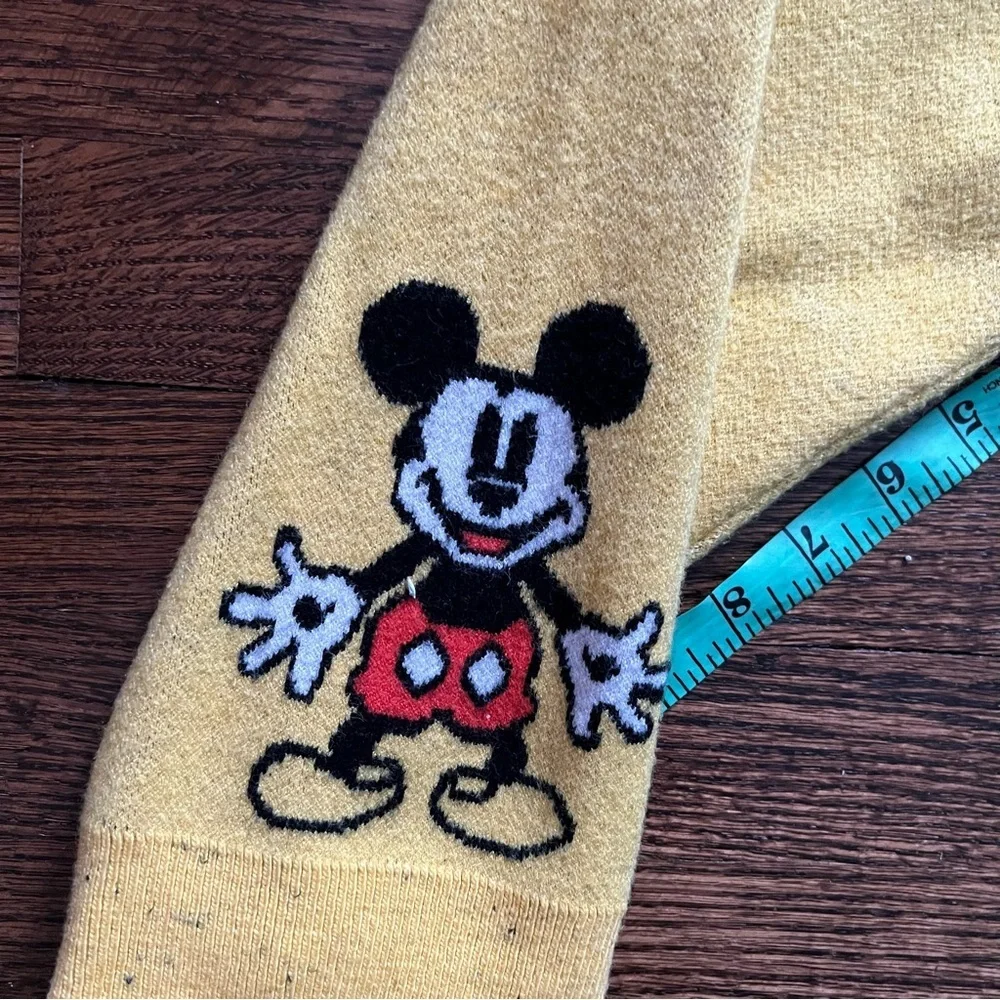 Disney size 2X yellow Mickey Mouse sweater